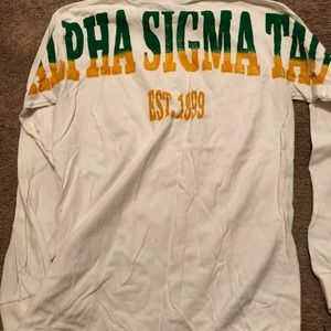 Alpha Sigma Tau long sleeved shirt